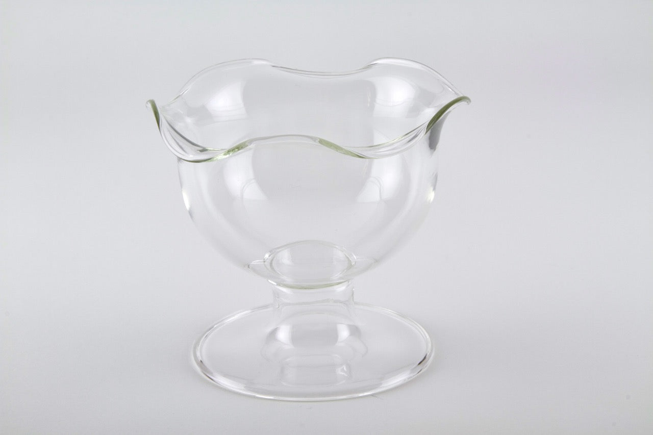 Tizo Designs Giftware Tizo Designs Glass Footed Bowl Clear