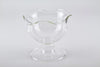 Tizo Designs Giftware Tizo Designs Glass Footed Bowl Clear