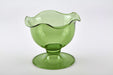 Tizo Designs Giftware Tizo Designs Glass Footed Bowl Green