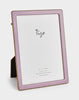 Tizo Designs Picture Frames Tizo Designs Gold-Plated Beaded Pink Enamel Frame 5x7