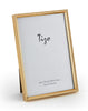 Tizo Designs Picture Frames Tizo Designs Goldplate Beaded Picture Frame 4x6