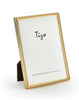 Tizo Designs Picture Frames Tizo Designs Goldplate Linear Picture Frame 4x6