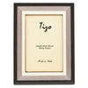 Tizo Designs Picture Frames Tizo Designs Italian Wood Picture Frame (Black/Gray) 8x10