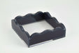 Tizo Designs Giftware Tizo Designs Lucite Marbled Cocktail Napkin Tray Black