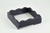 Tizo Designs Giftware Tizo Designs Lucite Marbled Cocktail Napkin Tray Black