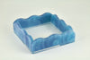 Tizo Designs Giftware Tizo Designs Lucite Marbled Cocktail Napkin Tray Blue