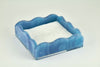 Tizo Designs Giftware Tizo Designs Lucite Marbled Cocktail Napkin Tray Blue