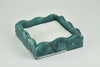 Tizo Designs Giftware Tizo Designs Lucite Marbled Cocktail Napkin Tray Green
