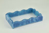 Tizo Designs Giftware Tizo Designs Lucite Marbled Guest Towel Tray Blue