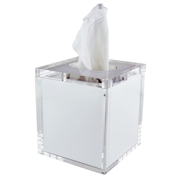 Lucite tissue best sale holder