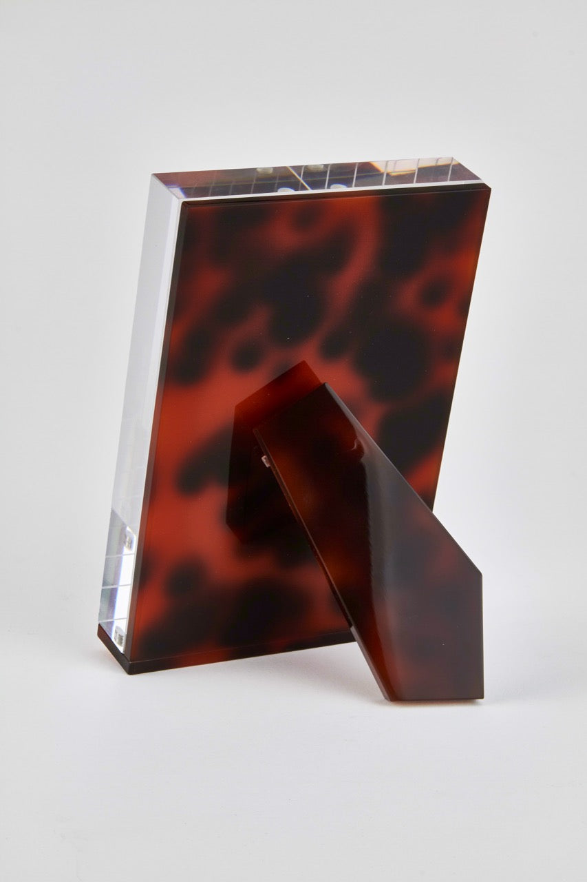 Tizo Designs Picture Frames Tizo Designs Lucite Tortoise Shell Frame 8x10