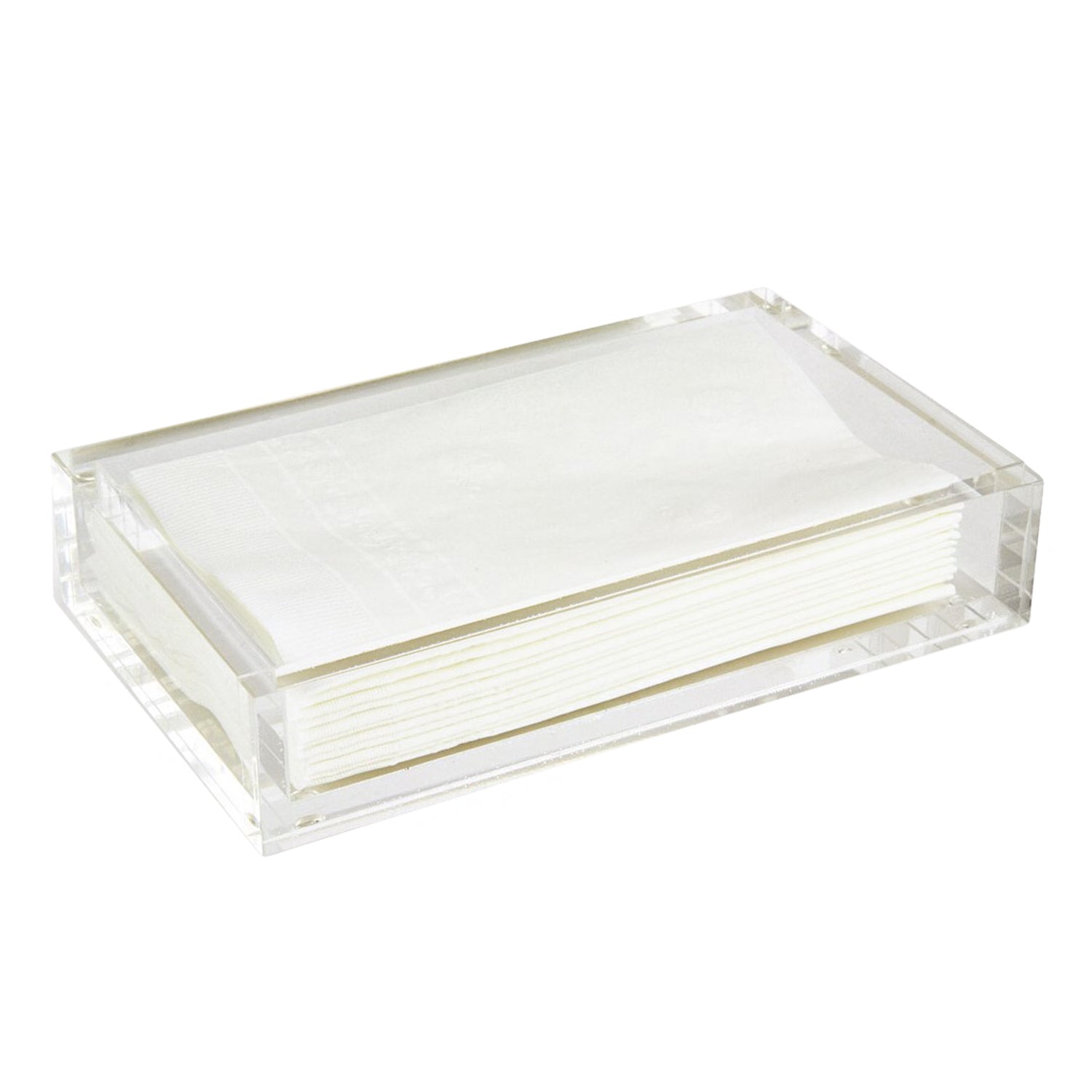 Tizo Designs Giftware Tizo Designs Lucite Vanity Towel Tray