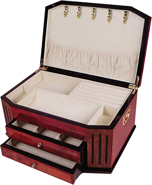 Tizo Designs Giftware Tizo Italian Designed 2 Tone Wood Jewelry Box with 2 Drawers