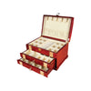 Tizo Designs Giftware Tizo Italian Designed Inlaid Wood Jewelry Box with 2 Drawers