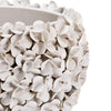 Tozai Home Home Tozai Home 14" Hydrangea White Planter - Ceramic