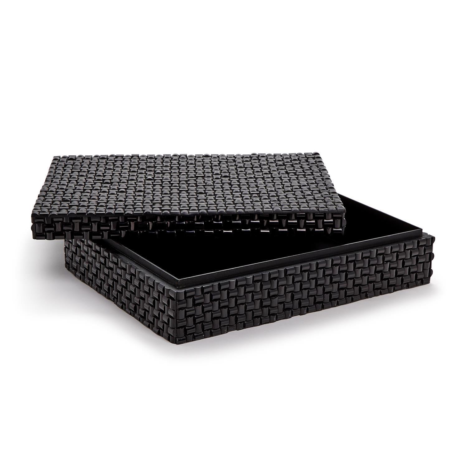 Tozai Home Decor Tozai Home Nomad Rectangle Covered Box