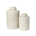 Tozai Home Decor Tozai Home S/2 Covered Jar w Basketweave