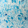 Two's Company Giftware Set/2 Mosaic Blue Droplets Vases
