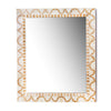 Twos Company Home Decor Campidoglio Inlaid Wall Mirror
