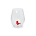 Twos Company Giftware Cardinal Stemless Wine Glass