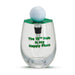 Twos Company Giftware Golf Stemless Wine Glass with Golf Ball Wine Stopper