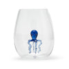 Twos Company Giftware Octopus Icon Stemless Wine Glass