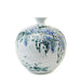 Twos Company Home Decor S/2 Hand-painted Wisteria Design Vase