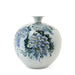 Twos Company Home Decor S/2 Hand-painted Wisteria Design Vase