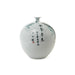 Twos Company Home Decor S/2 Hand-painted Wisteria Design Vase