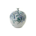 Twos Company Home Decor S/2 Hand-painted Wisteria Design Vase