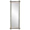 Uttermost Home Motor Freight - Rate to be Quoted Uttermost Abanu Ribbed Gold Dressing Mirror