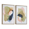 Uttermost Uttermost Abstract Afternoon Framed Canvases Set/2