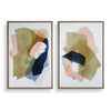 Uttermost Uttermost Abstract Afternoon Framed Canvases Set/2