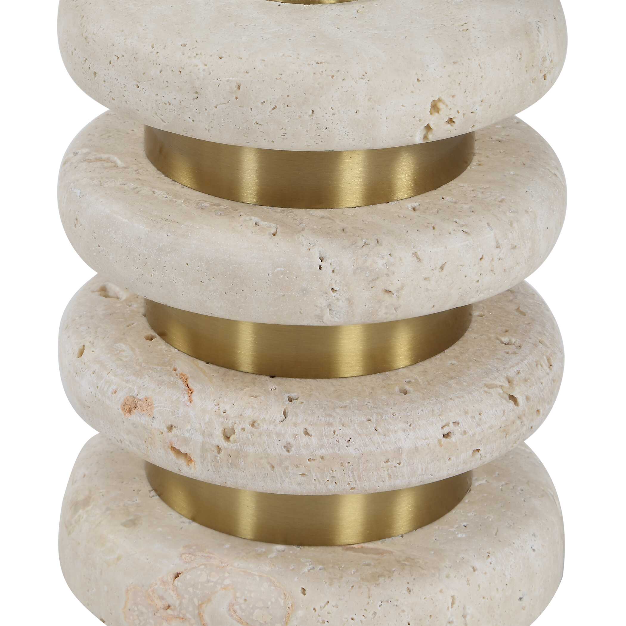 Uttermost Furniture Uttermost Adames Travertine Drink Table