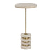 Uttermost Furniture Uttermost Adames Travertine Drink Table