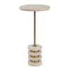 Uttermost Furniture Uttermost Adames Travertine Drink Table