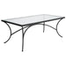 Uttermost Home Uttermost Alayna Black Metal & Glass Coffee Table