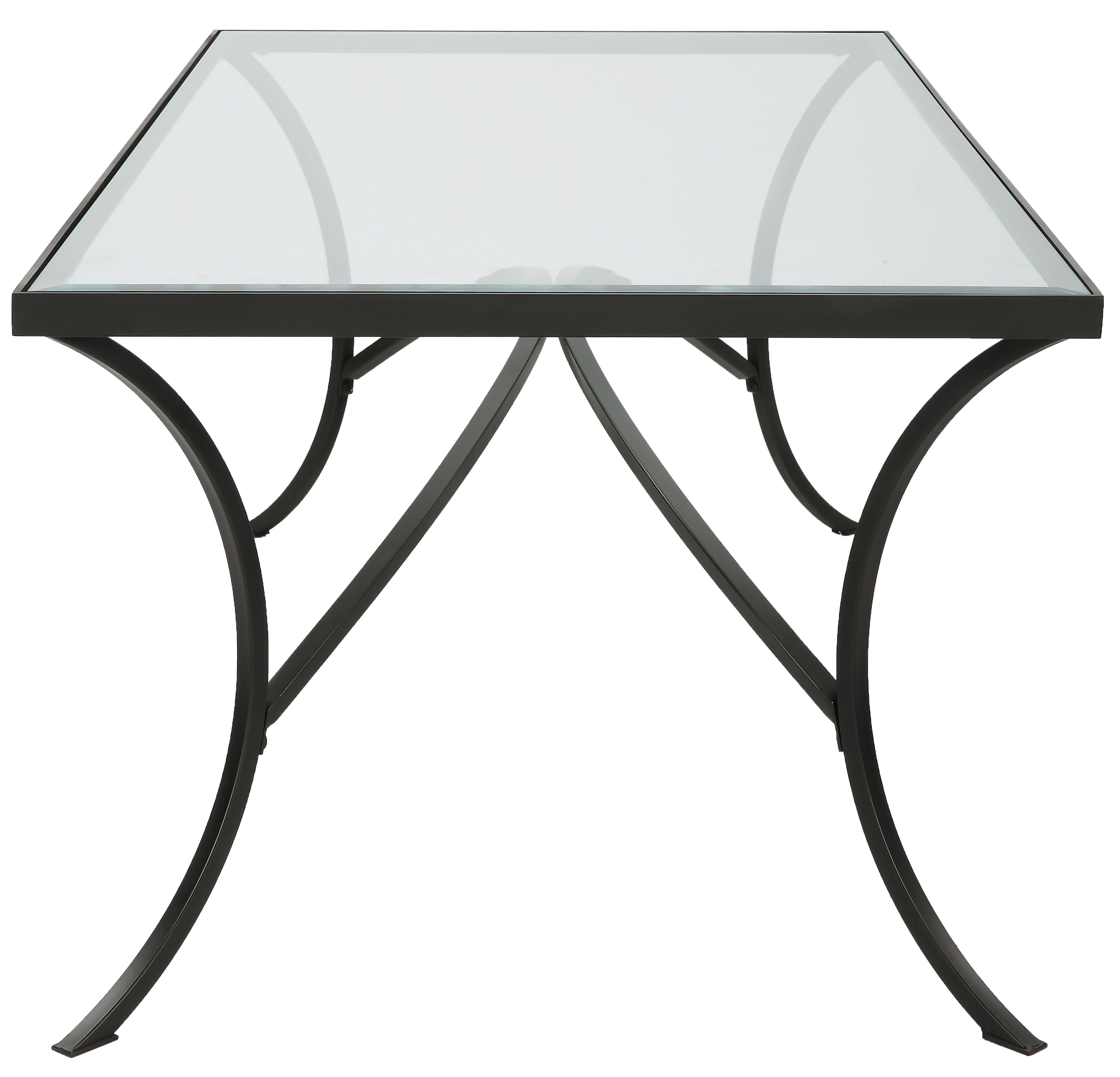 Uttermost Home Uttermost Alayna Black Metal & Glass Coffee Table