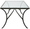 Uttermost Home Uttermost Alayna Black Metal & Glass Coffee Table
