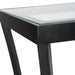 Uttermost Home Uttermost Alayna Black Metal & Glass Console Table