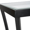 Uttermost Home Uttermost Alayna Black Metal & Glass Console Table