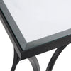 Uttermost Home Uttermost Alayna Black Metal & Glass End Table