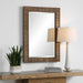 Uttermost Home Decor Uttermost Aldous Walnut Mirror