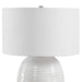 Uttermost Lighting Uttermost Alkman White Glaze Table Lamp