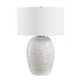 Uttermost Lighting Uttermost Alkman White Glaze Table Lamp