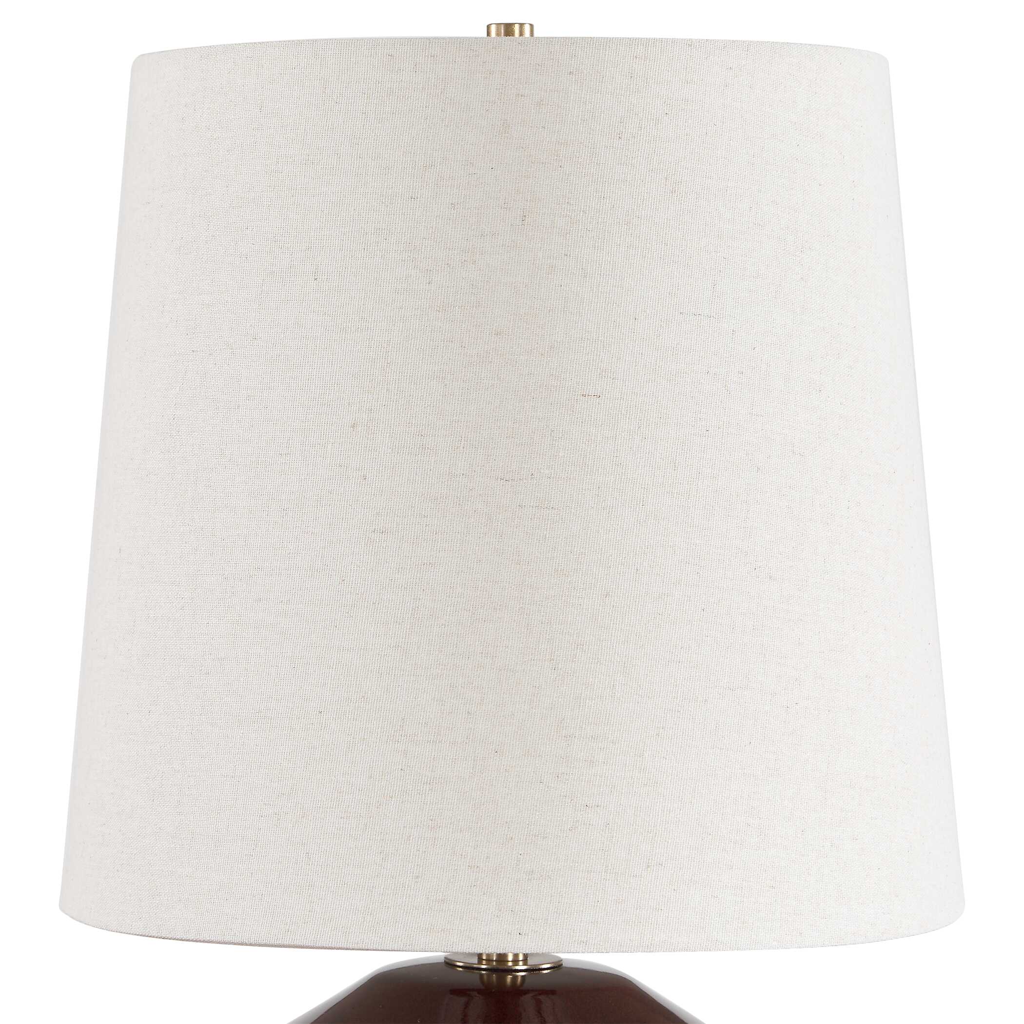 Uttermost Lighting Uttermost Allemand Ruby Red Glaze Table Lamp