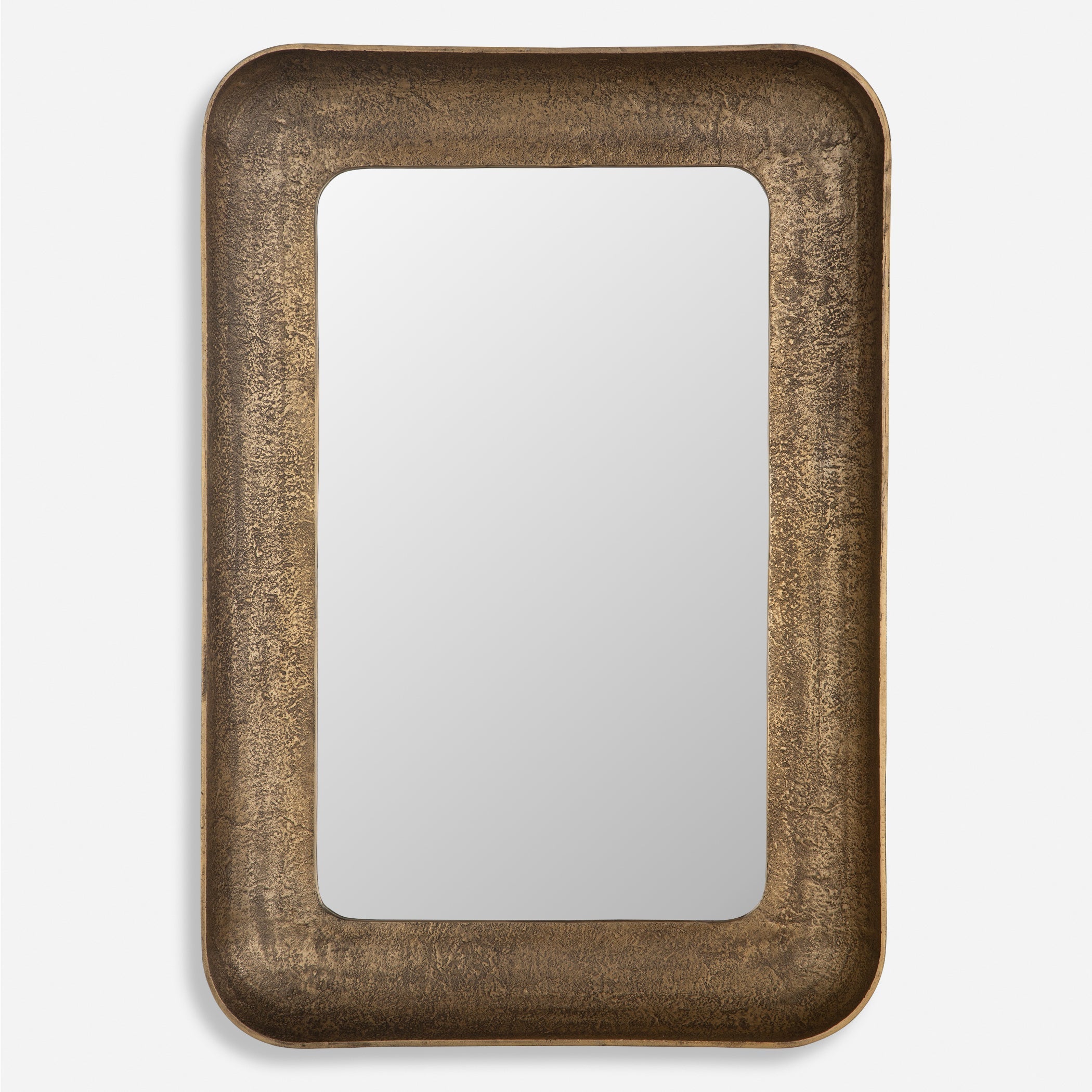 Uttermost Home Decor Uttermost Alvaro Antique Brass Mirror