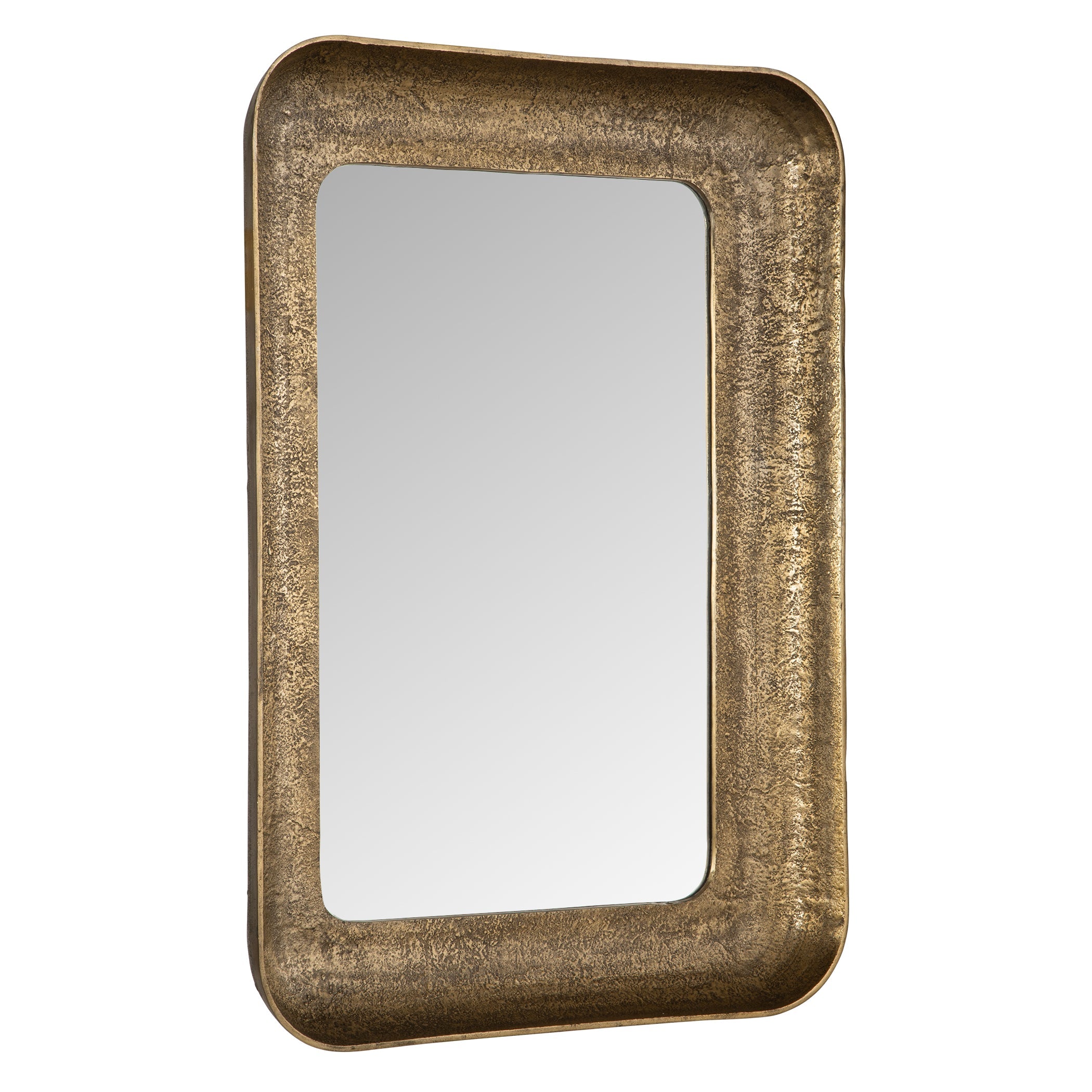Uttermost Home Decor Uttermost Alvaro Antique Brass Mirror
