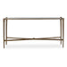Uttermost Furniture Uttermost Amara Antique Brass Console Table