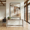 Uttermost Furniture Uttermost Amara Antique Brass Console Table